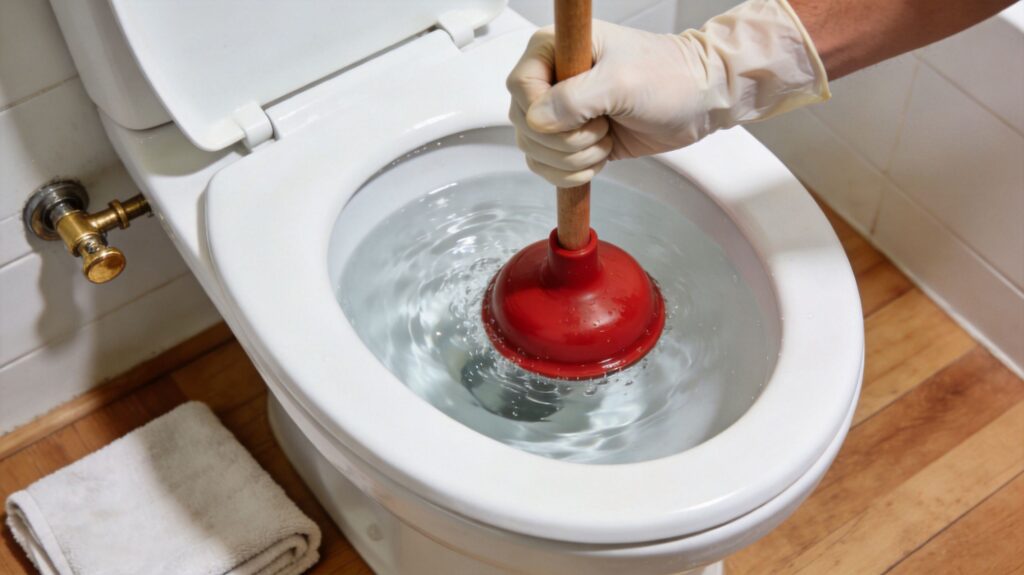 Rensning af toilet i Horsens med professionelt udstyr og service.